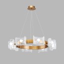 Loft Industry Modern - Circle Ice Chandelier